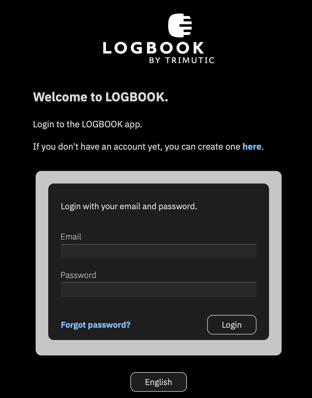Login to LOGBOOK