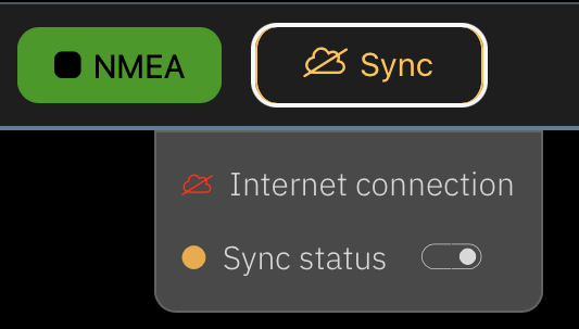 Internet off, Sync on